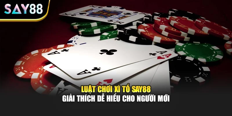 Luật Chơi Xì Tố Say88 Giải Thích Dễ Hiểu Cho Người Mới